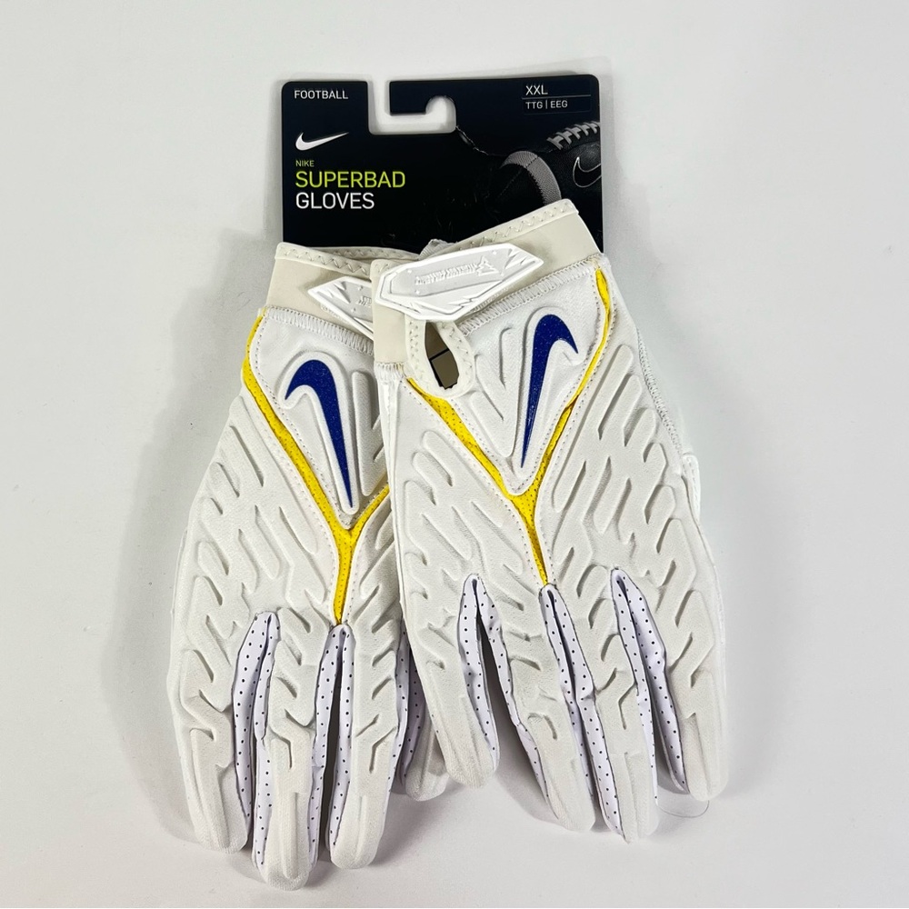 Nike NFL Rams Aaron Donald Superbad Football Gloves NFL Men's 2XL Rare